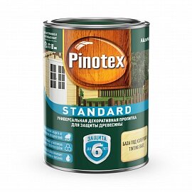 Pinotex. Пропитка Standard Ореховое дерево 0,9л.