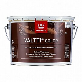 Tikkurila. Антисептик VALTTI COLOR EC (лессирующий, для наруж. работ) 9л.